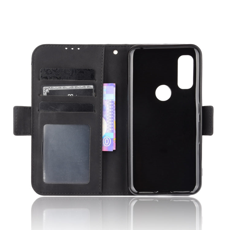 For Fujitsu Arrows We Skin Feel Calf Pattern Horizontal Flip Leather Case with Holder & Card Slots & Photo Frame