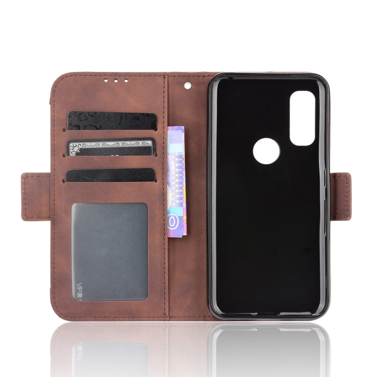 For Fujitsu Arrows We Skin Feel Calf Pattern Horizontal Flip Leather Case with Holder & Card Slots & Photo Frame