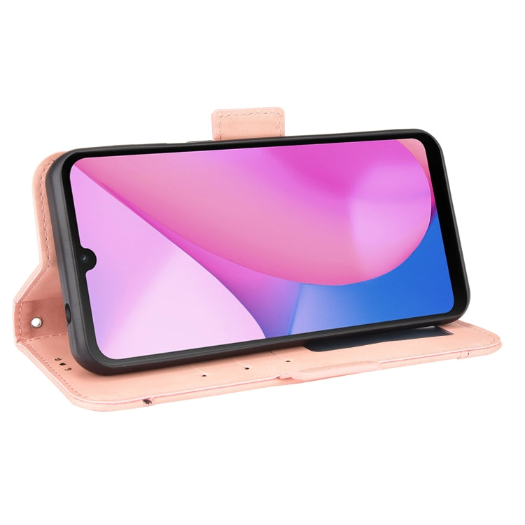 For Blackview Oscal C20 Skin Feel Calf Pattern Horizontal Flip Leather Case with Holder & Card Slots & Photo Frame