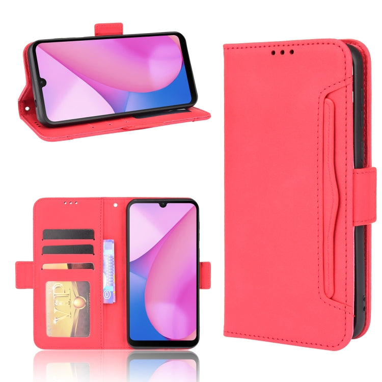 For Blackview Oscal C20 Skin Feel Calf Pattern Horizontal Flip Leather Case with Holder & Card Slots & Photo Frame