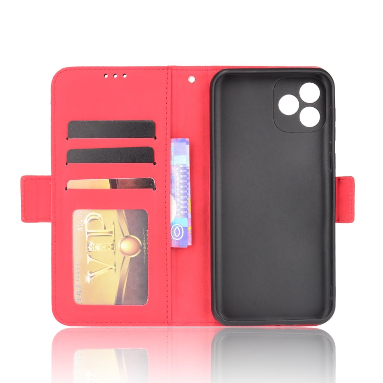 For Blackview Oscal C20 Skin Feel Calf Pattern Horizontal Flip Leather Case with Holder & Card Slots & Photo Frame