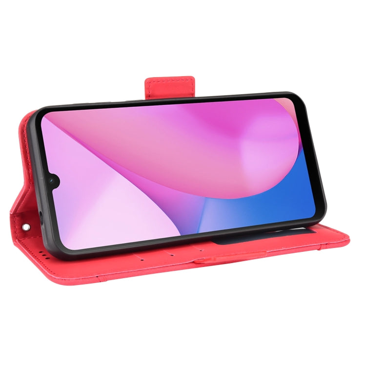 For Blackview Oscal C20 Skin Feel Calf Pattern Horizontal Flip Leather Case with Holder & Card Slots & Photo Frame