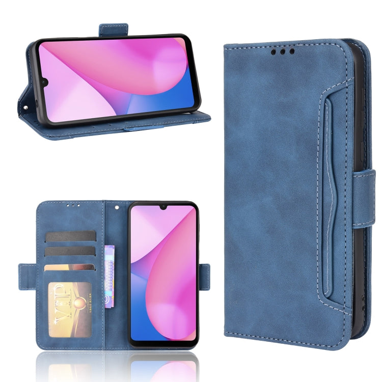 For Blackview Oscal C20 Skin Feel Calf Pattern Horizontal Flip Leather Case with Holder & Card Slots & Photo Frame