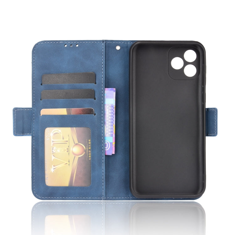 For Blackview Oscal C20 Skin Feel Calf Pattern Horizontal Flip Leather Case with Holder & Card Slots & Photo Frame