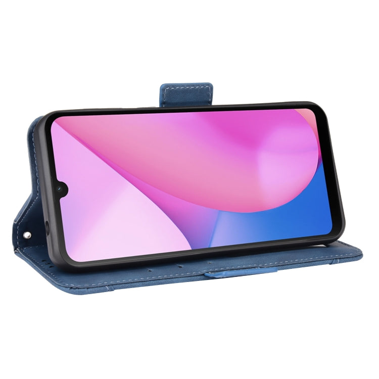 For Blackview Oscal C20 Skin Feel Calf Pattern Horizontal Flip Leather Case with Holder & Card Slots & Photo Frame