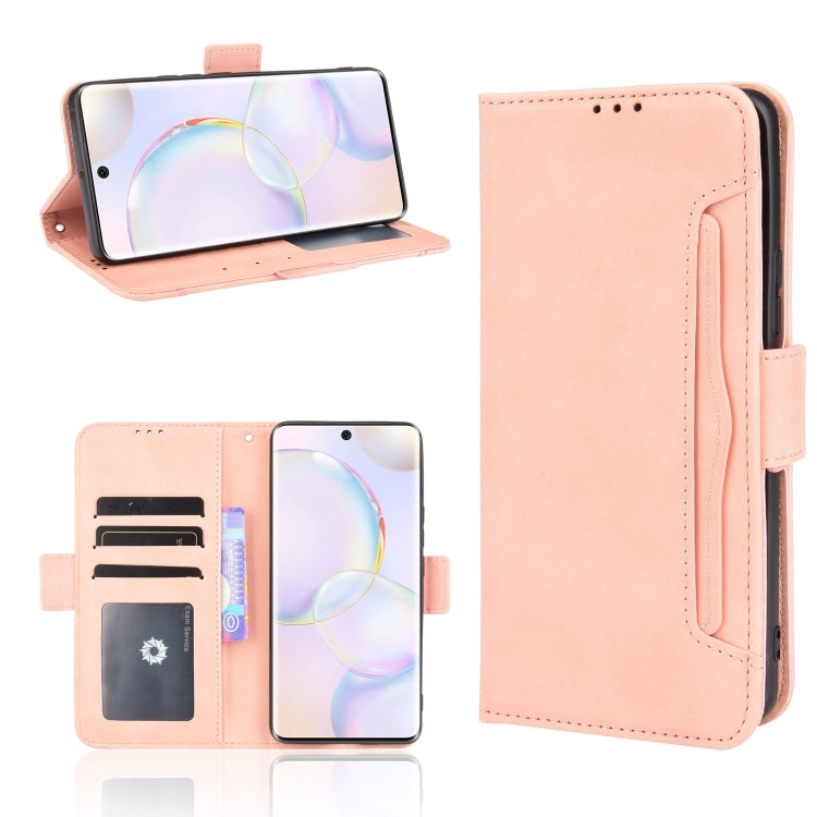 For Honor 50 Skin Feel Calf Pattern Horizontal Flip Leather Case with Holder & Card Slots & Photo Frame