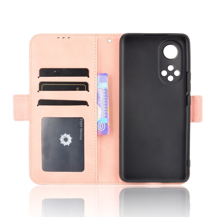 For Honor 50 Skin Feel Calf Pattern Horizontal Flip Leather Case with Holder & Card Slots & Photo Frame