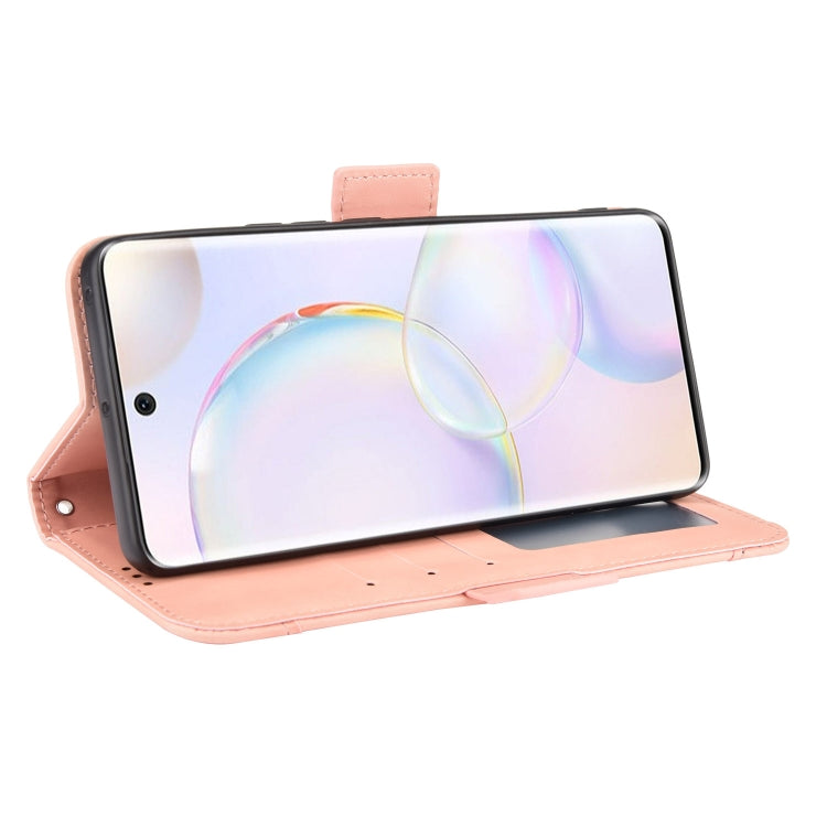 For Honor 50 Skin Feel Calf Pattern Horizontal Flip Leather Case with Holder & Card Slots & Photo Frame