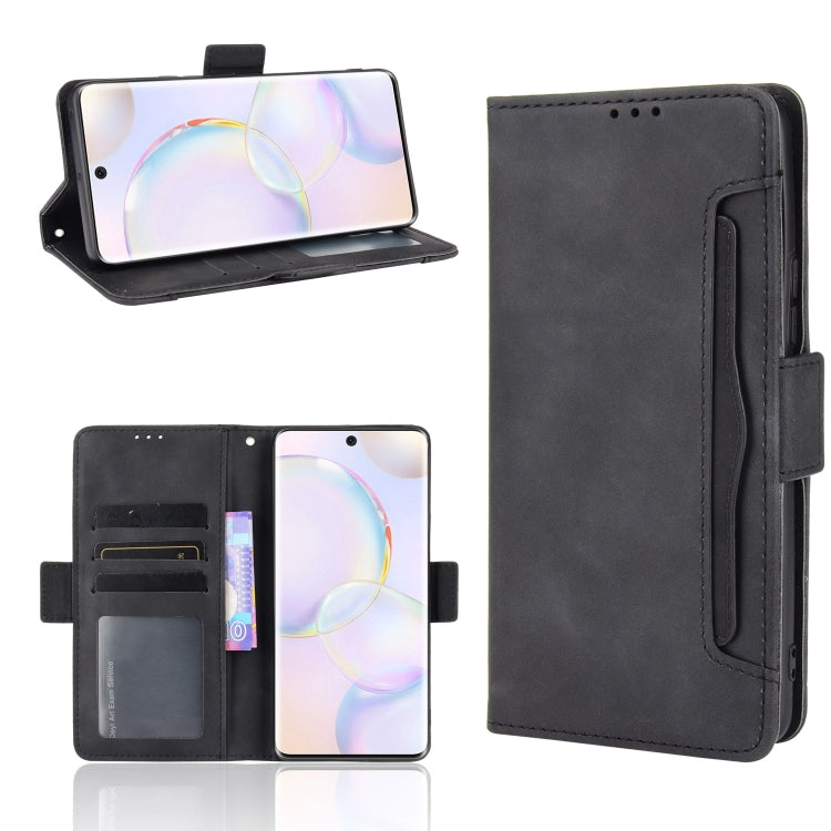 For Honor 50 Skin Feel Calf Pattern Horizontal Flip Leather Case with Holder & Card Slots & Photo Frame