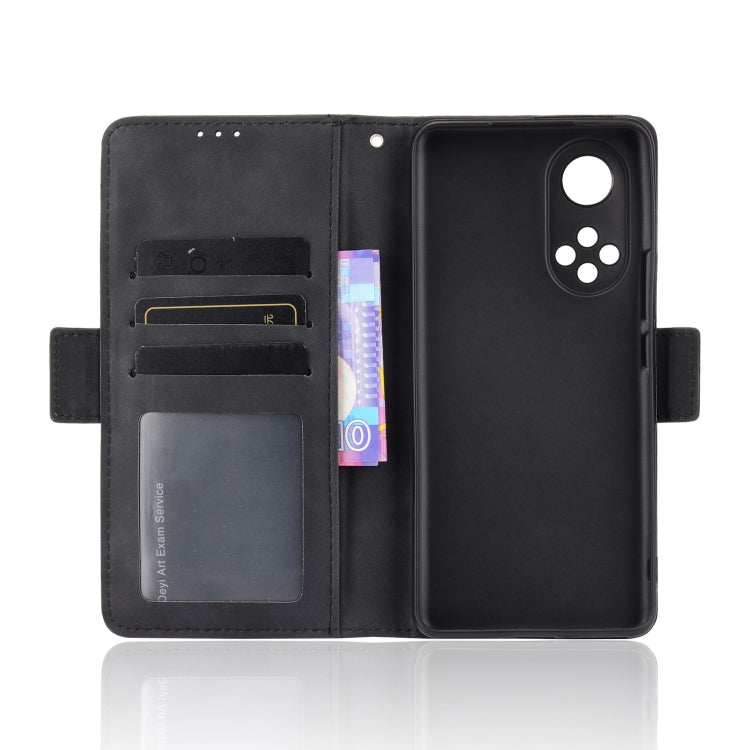 For Honor 50 Skin Feel Calf Pattern Horizontal Flip Leather Case with Holder & Card Slots & Photo Frame