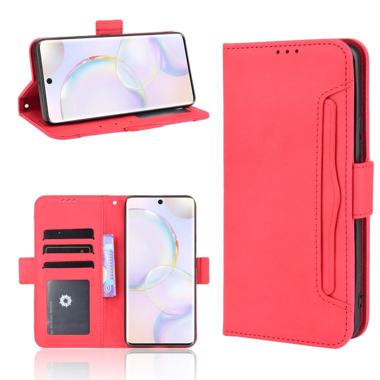 For Honor 50 Skin Feel Calf Pattern Horizontal Flip Leather Case with Holder & Card Slots & Photo Frame
