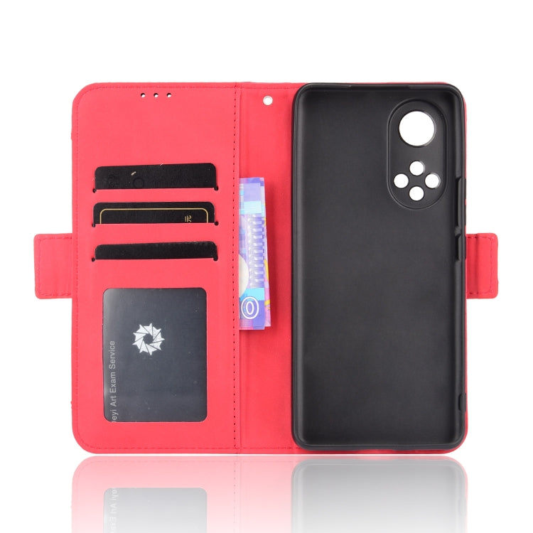 For Honor 50 Skin Feel Calf Pattern Horizontal Flip Leather Case with Holder & Card Slots & Photo Frame