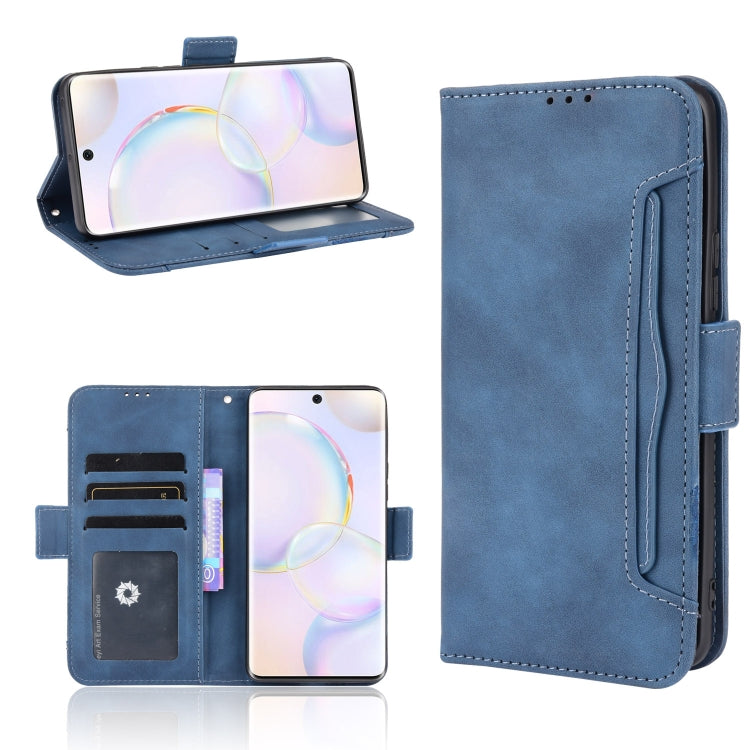 For Honor 50 Skin Feel Calf Pattern Horizontal Flip Leather Case with Holder & Card Slots & Photo Frame