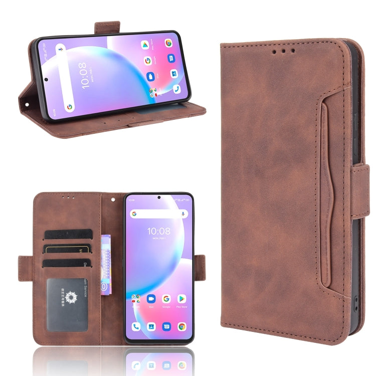 For Umidigi A11 Pro Max Skin Feel Calf Pattern Horizontal Flip Leather Case with Holder & Card Slots & Photo Frame
