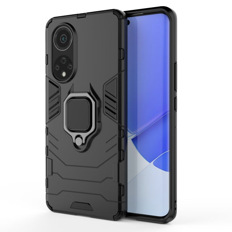 For Huawei nova 9 Shockproof PC + TPU Protective Case with Magnetic Ring Holder