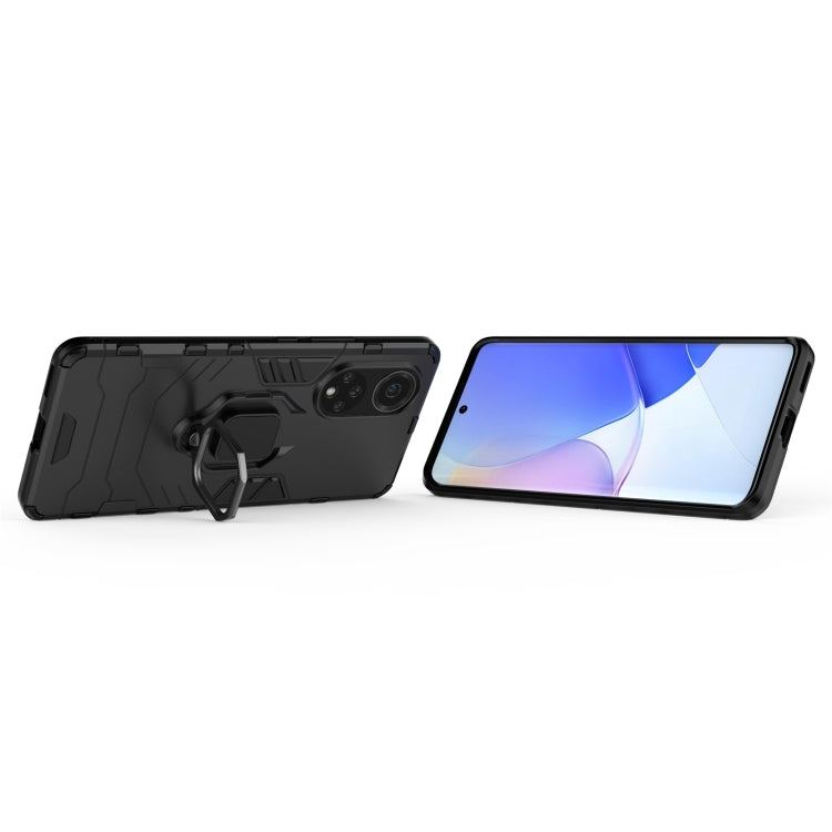 For Huawei nova 9 Shockproof PC + TPU Protective Case with Magnetic Ring Holder
