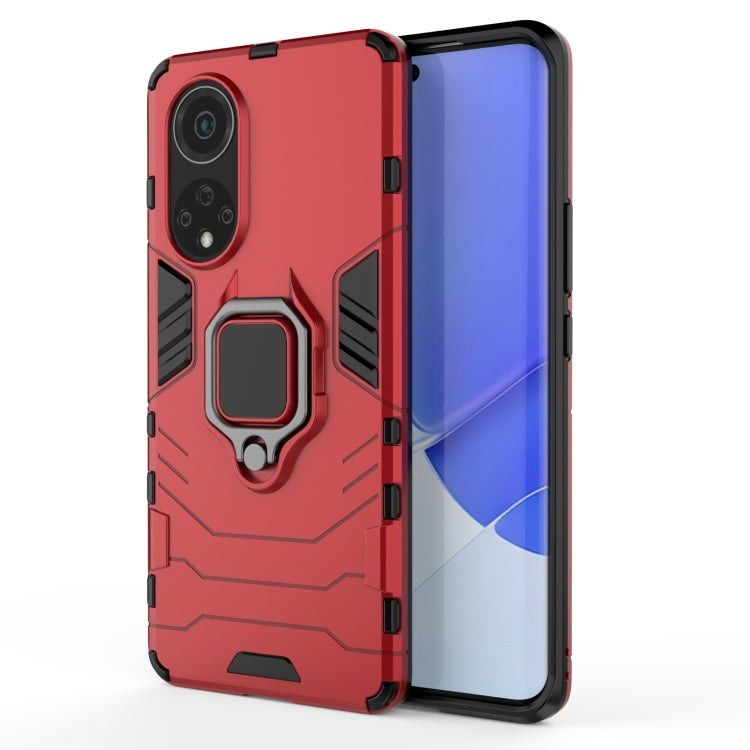 For Huawei nova 9 Shockproof PC + TPU Protective Case with Magnetic Ring Holder