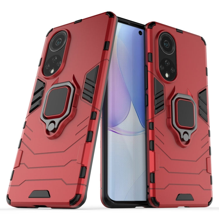 For Huawei nova 9 Shockproof PC + TPU Protective Case with Magnetic Ring Holder