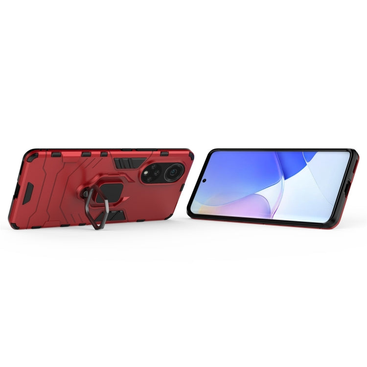 For Huawei nova 9 Shockproof PC + TPU Protective Case with Magnetic Ring Holder