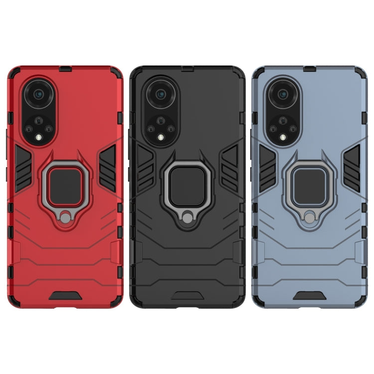 For Huawei nova 9 Shockproof PC + TPU Protective Case with Magnetic Ring Holder