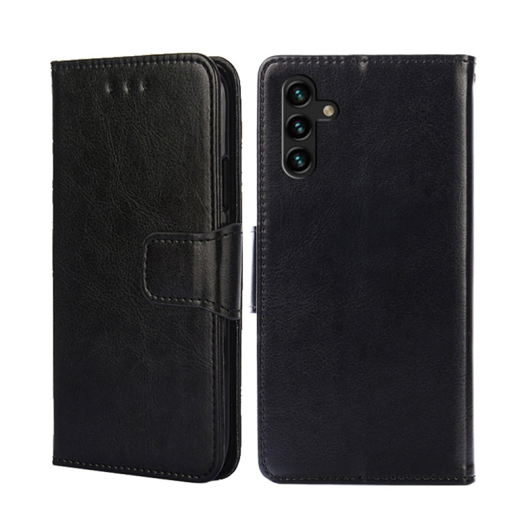 For Samsung Galaxy A13 5G Crystal Texture Horizontal Flip Leather Case with Holder & Card Slots & Wallet