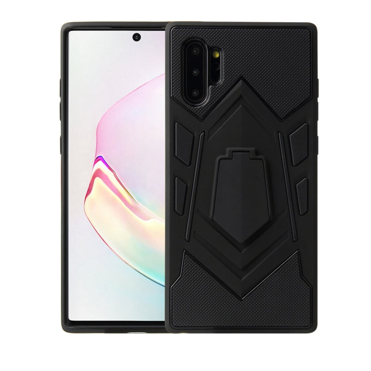 For Galaxy Note 10+ Shockproof PC + TPU Protective Case with Holder