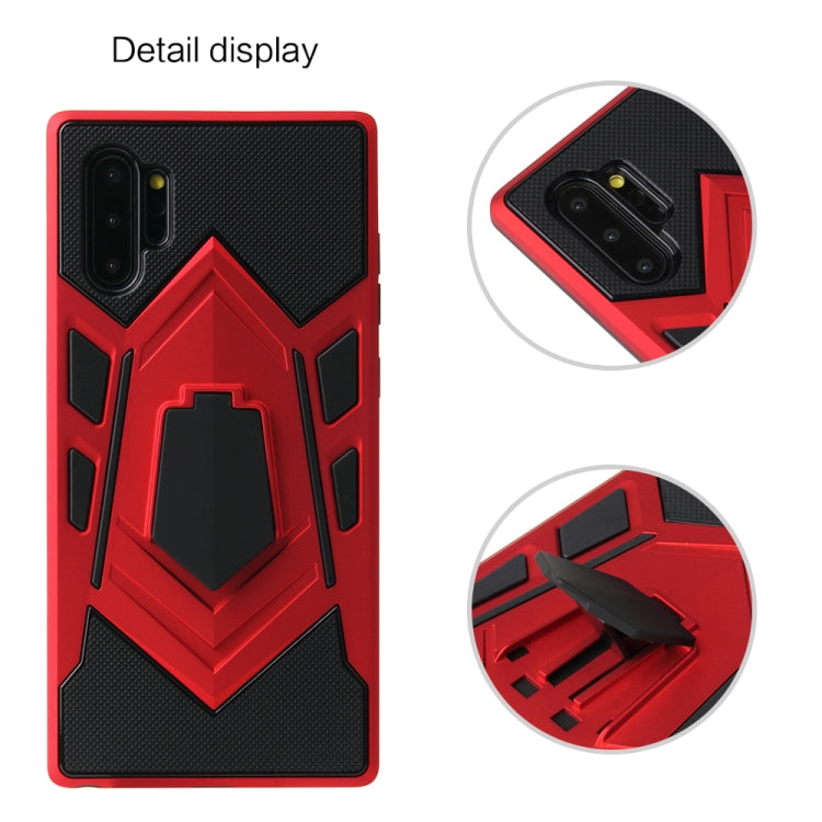 For Galaxy Note 10+ Shockproof PC + TPU Protective Case with Holder