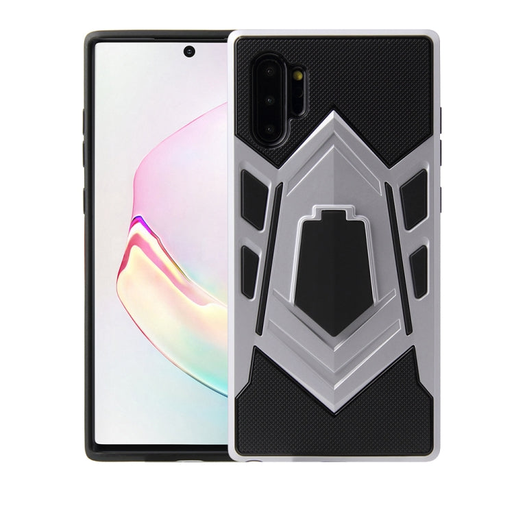 For Galaxy Note 10+ Shockproof PC + TPU Protective Case with Holder