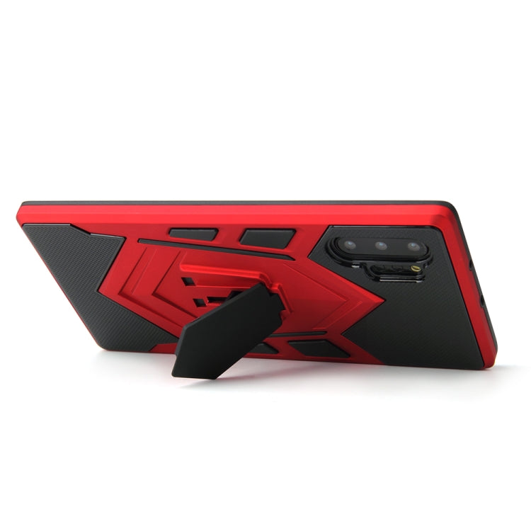 For Galaxy Note 10+ Shockproof PC + TPU Protective Case with Holder