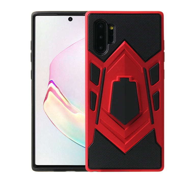 For Galaxy Note 10+ Shockproof PC + TPU Protective Case with Holder