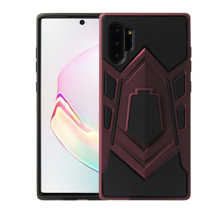 For Galaxy Note 10+ Shockproof PC + TPU Protective Case with Holder
