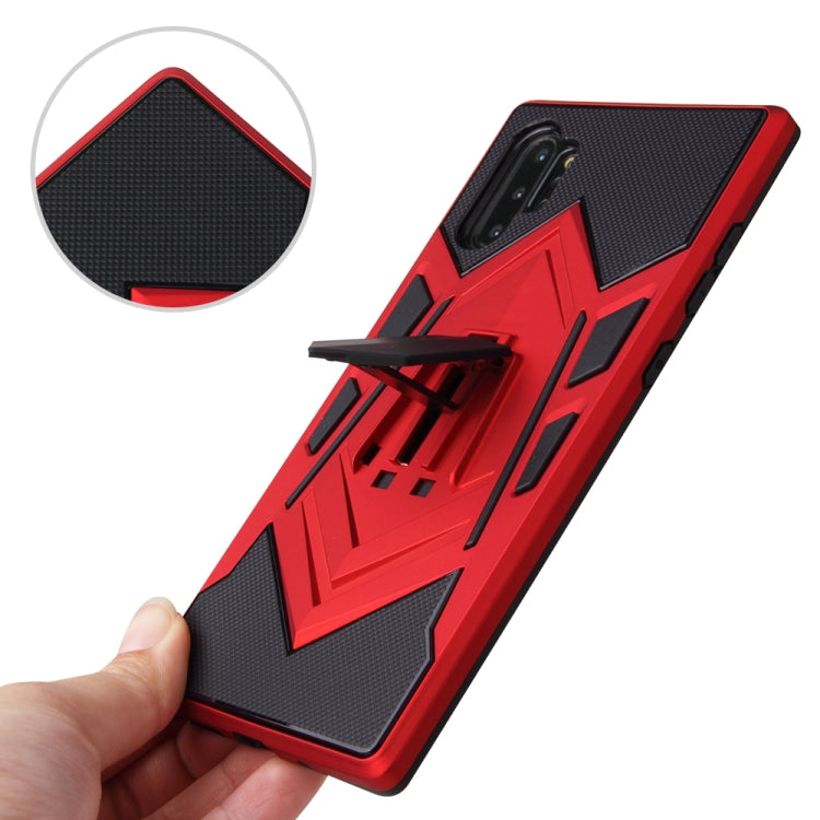 For Galaxy Note 10+ Shockproof PC + TPU Protective Case with Holder