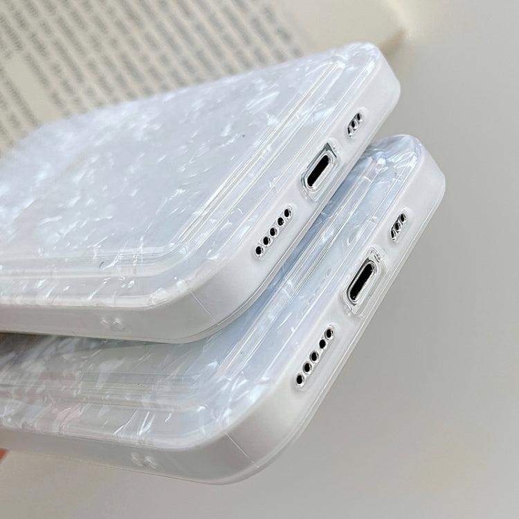 For iPhone 13 Shell Texture TPU Protective Case with Card Slot