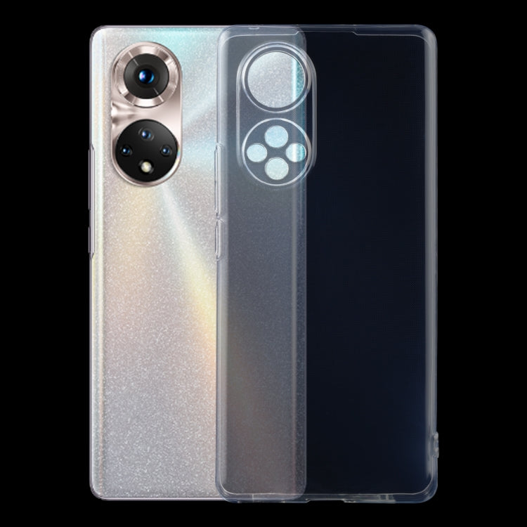 For Honor 50 Pro 0.75mm Ultra-thin Transparent TPU Soft Protective Case