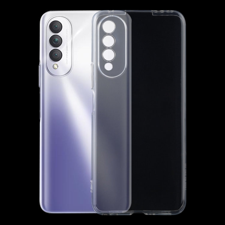 For Honor X20 SE 0.75mm Ultra-thin Transparent TPU Soft Protective Case