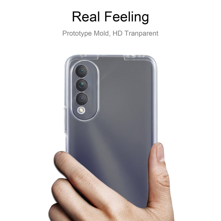 For Honor X20 SE 0.75mm Ultra-thin Transparent TPU Soft Protective Case