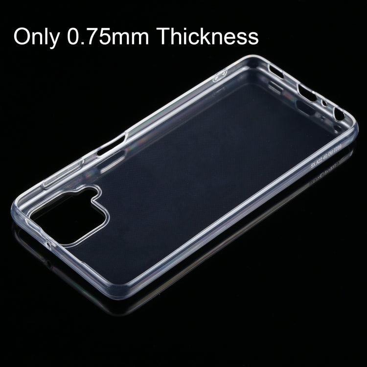 For Samsung Galaxy A22 0.75mm Ultra-thin Transparent TPU Soft Protective Case