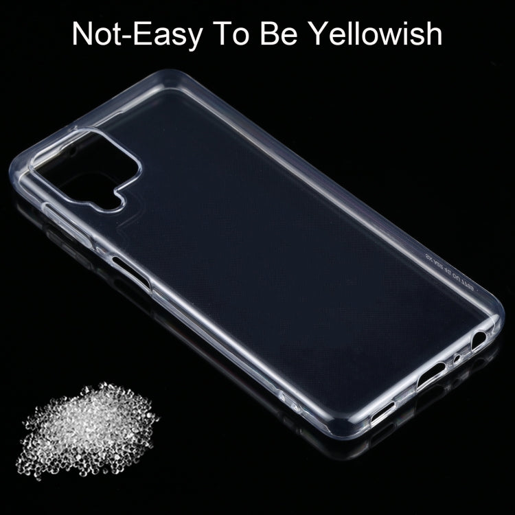 For Samsung Galaxy A22 0.75mm Ultra-thin Transparent TPU Soft Protective Case
