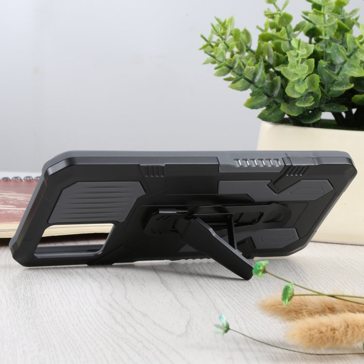 For vivo Y21s Armor Warrior Shockproof PC + TPU Protective Case