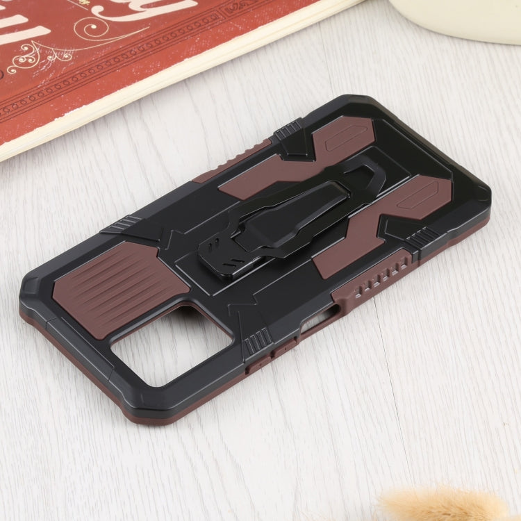 For vivo Y21s Armor Warrior Shockproof PC + TPU Protective Case