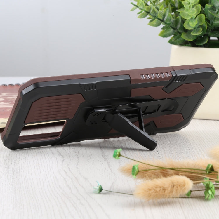 For vivo Y21s Armor Warrior Shockproof PC + TPU Protective Case