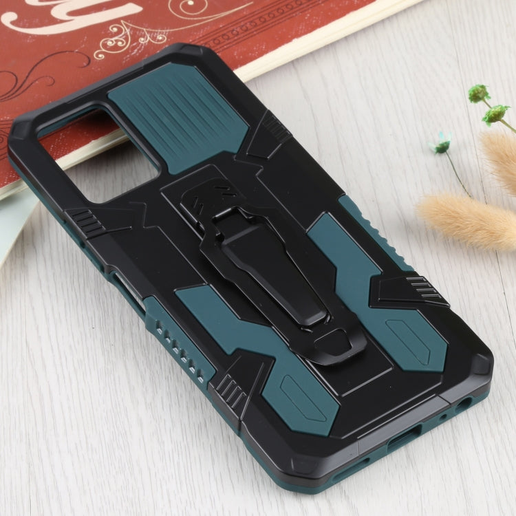 For vivo Y21s Armor Warrior Shockproof PC + TPU Protective Case