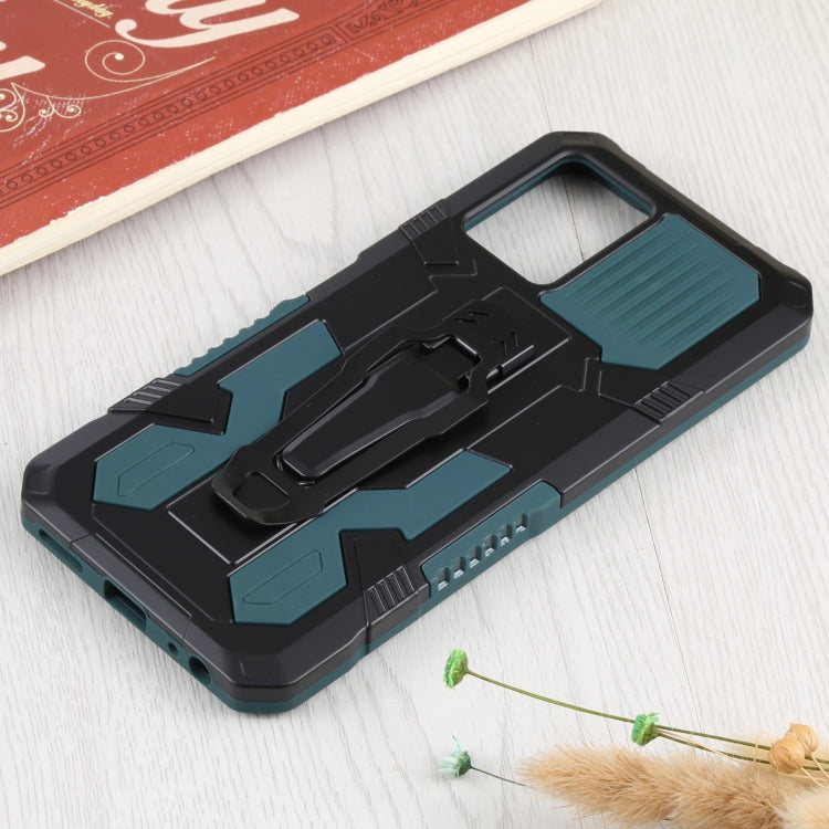 For vivo Y21s Armor Warrior Shockproof PC + TPU Protective Case