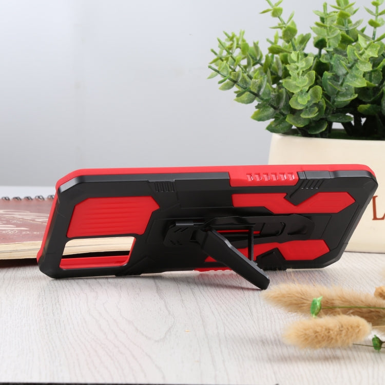 For vivo Y21s Armor Warrior Shockproof PC + TPU Protective Case