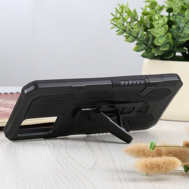 For vivo Y21s Armor Warrior Shockproof PC + TPU Protective Case