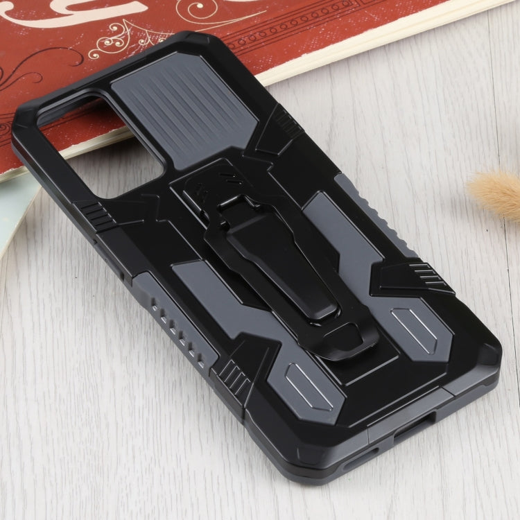 For OPPO Reno6 Armor Warrior Shockproof PC + TPU Protective Case