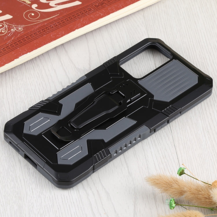 For OPPO Reno6 Armor Warrior Shockproof PC + TPU Protective Case