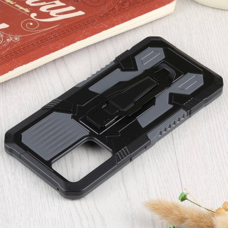 For OPPO Reno6 Armor Warrior Shockproof PC + TPU Protective Case