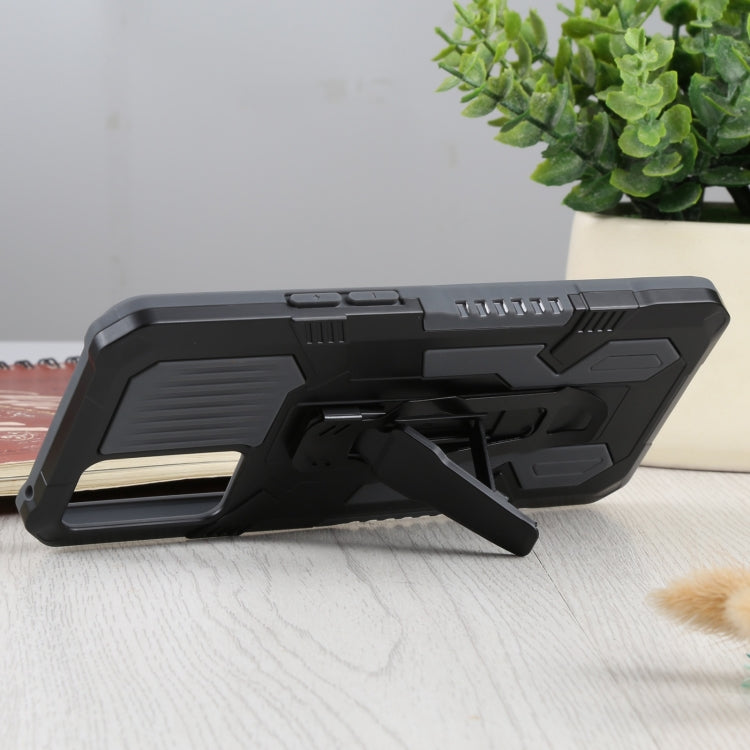 For OPPO Reno6 Armor Warrior Shockproof PC + TPU Protective Case