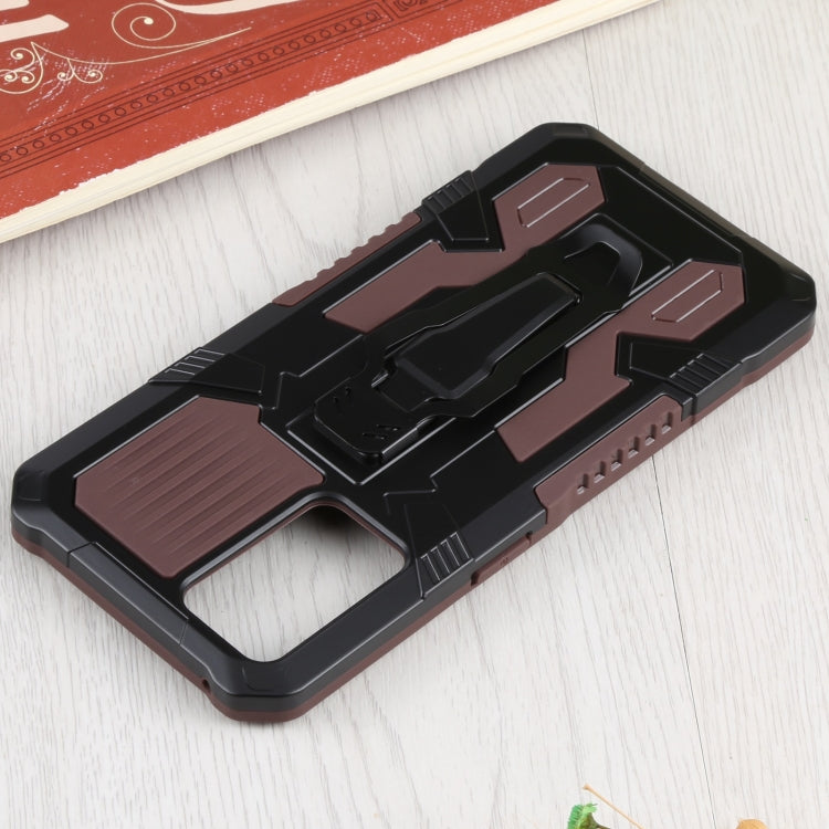 For OPPO Reno6 Armor Warrior Shockproof PC + TPU Protective Case